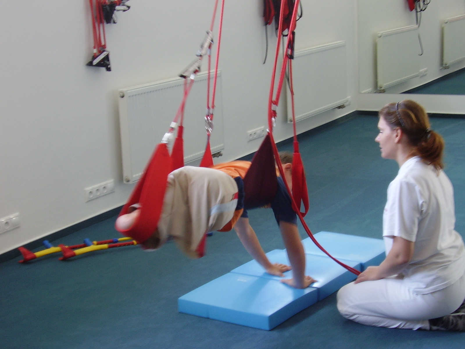 cvičení a rehabilitace